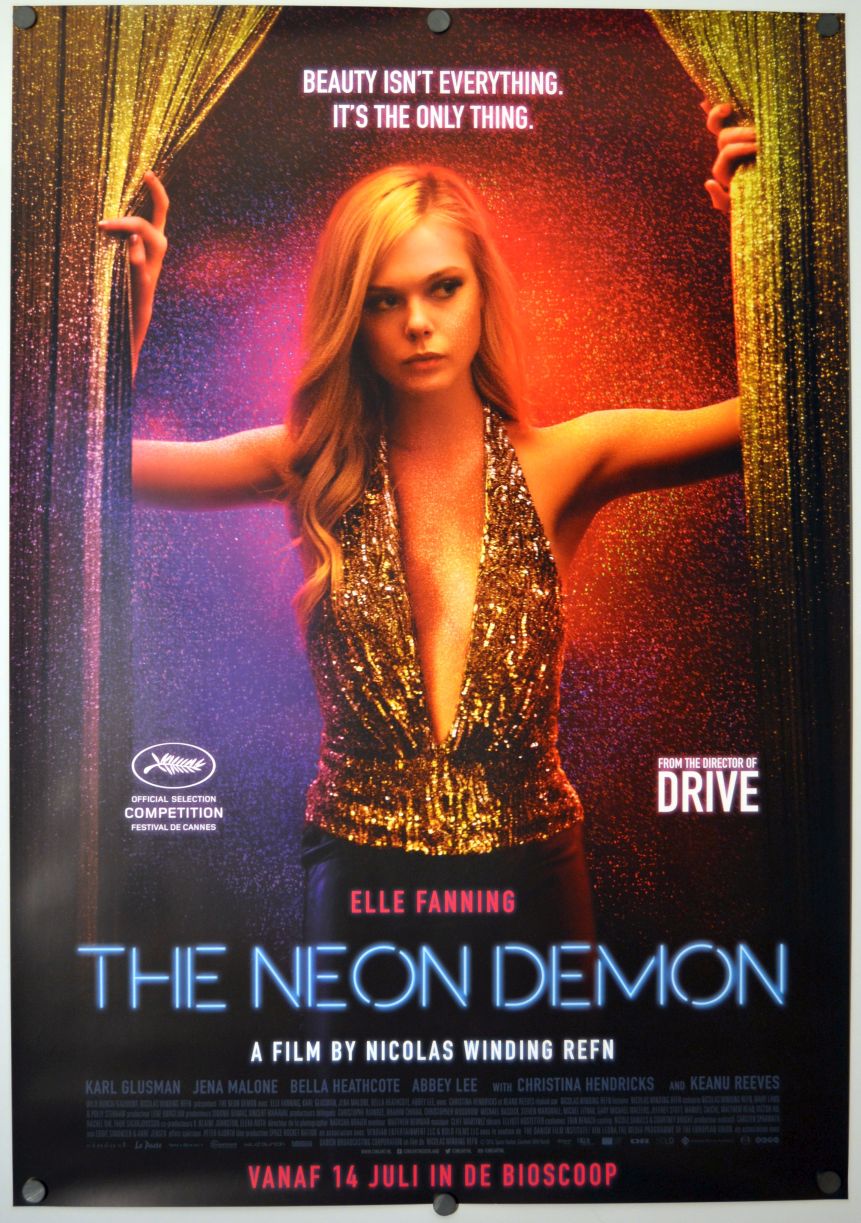 The Neon Demon (2016) original theatrical movie poster - Final