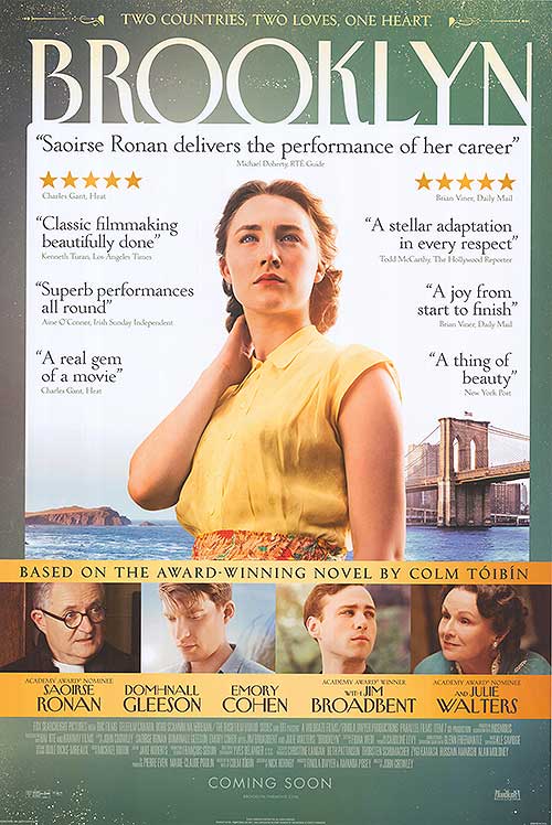 Brooklyn (2015) original theatrical movie poster - International Style B
