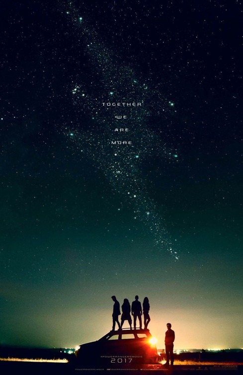 Power Rangers (2017) original theatrical movie poster - Advance