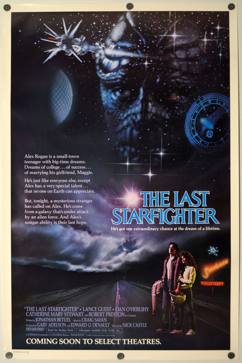 The Last Starfighter (1984) original theatrical movie poster - Final