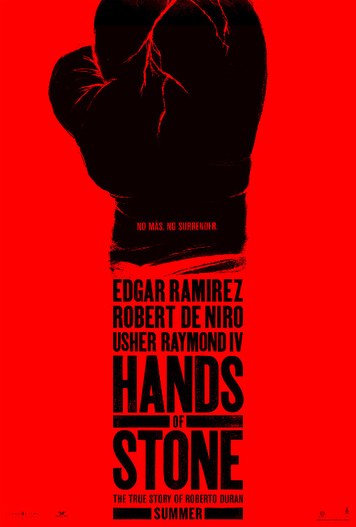 Hands of Stone (2016) original theatrical movie poster - Advance