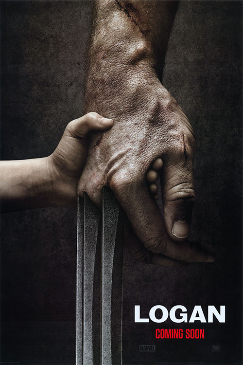 Logan (2017) original theatrical movie poster - International Advance