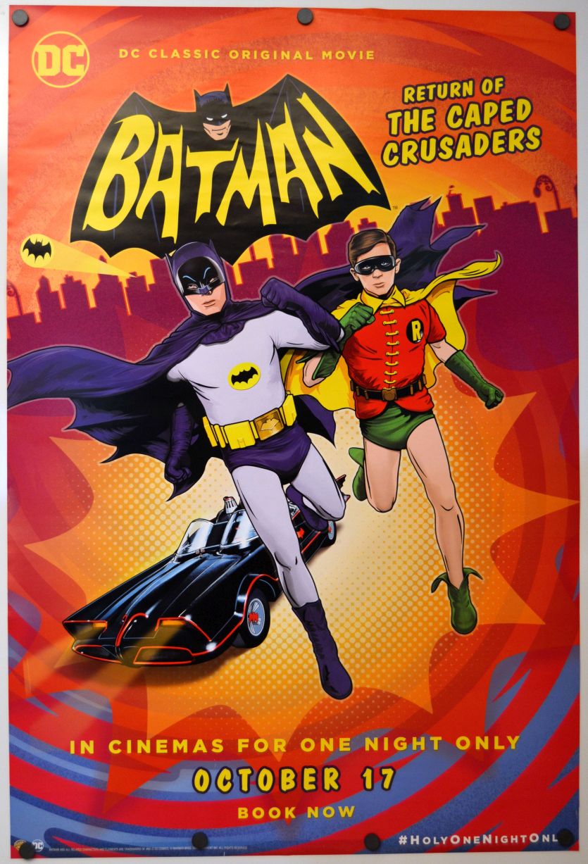 Batman: Return of the Caped Crusaders (2016) original theatrical movie poster - Final