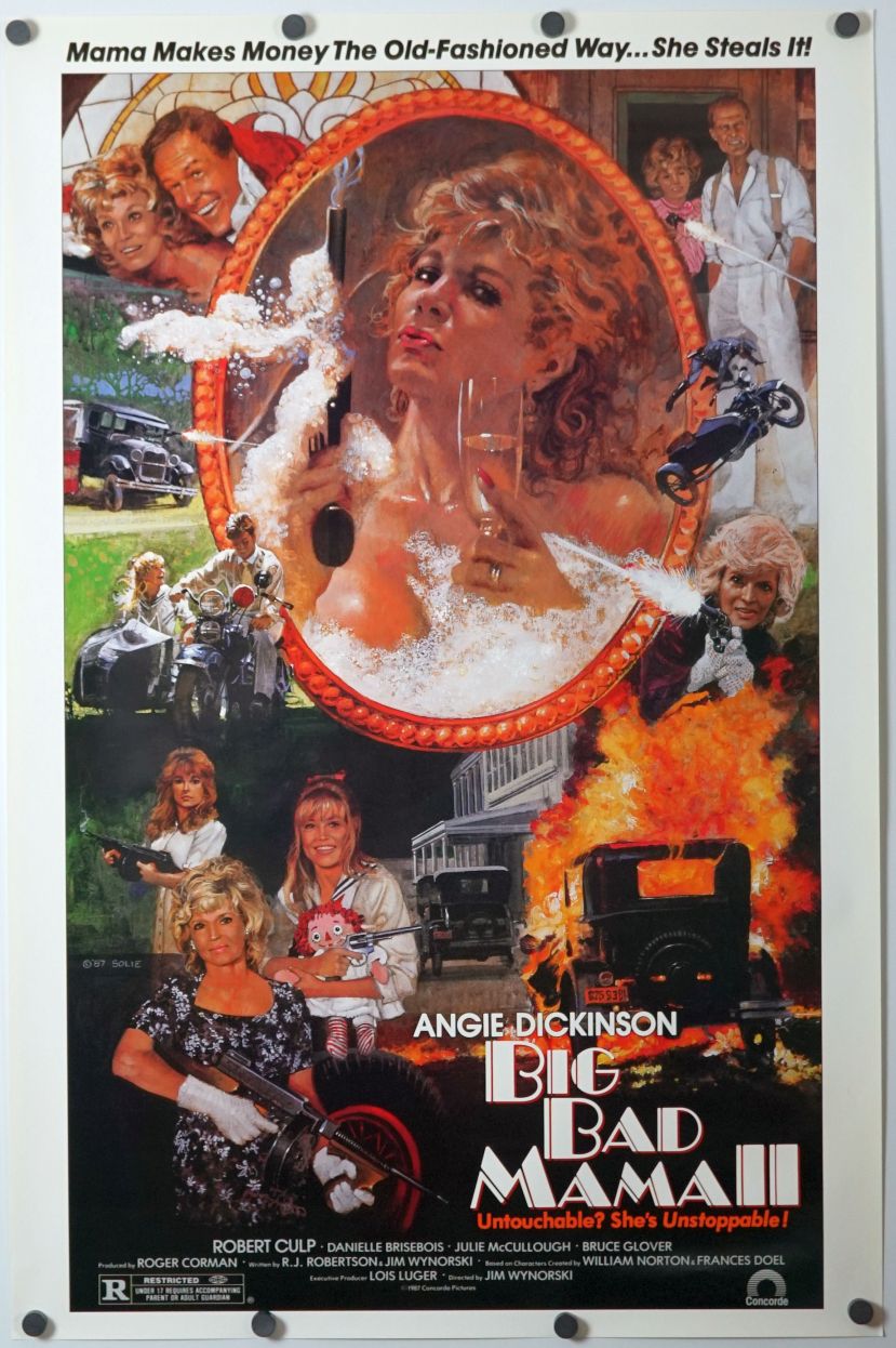 Big Bad Mama II (1987) original theatrical movie poster - Final