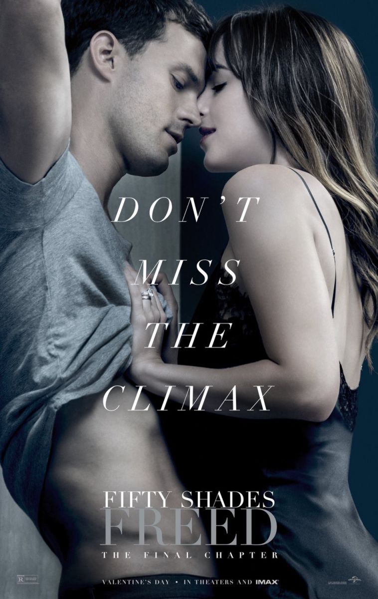 Fifty Shades Freed (2018) original theatrical movie poster - Advance Style C