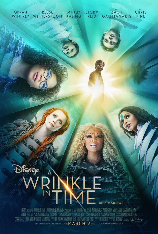 A Wrinkle in Time (2018) original theatrical movie poster - Final