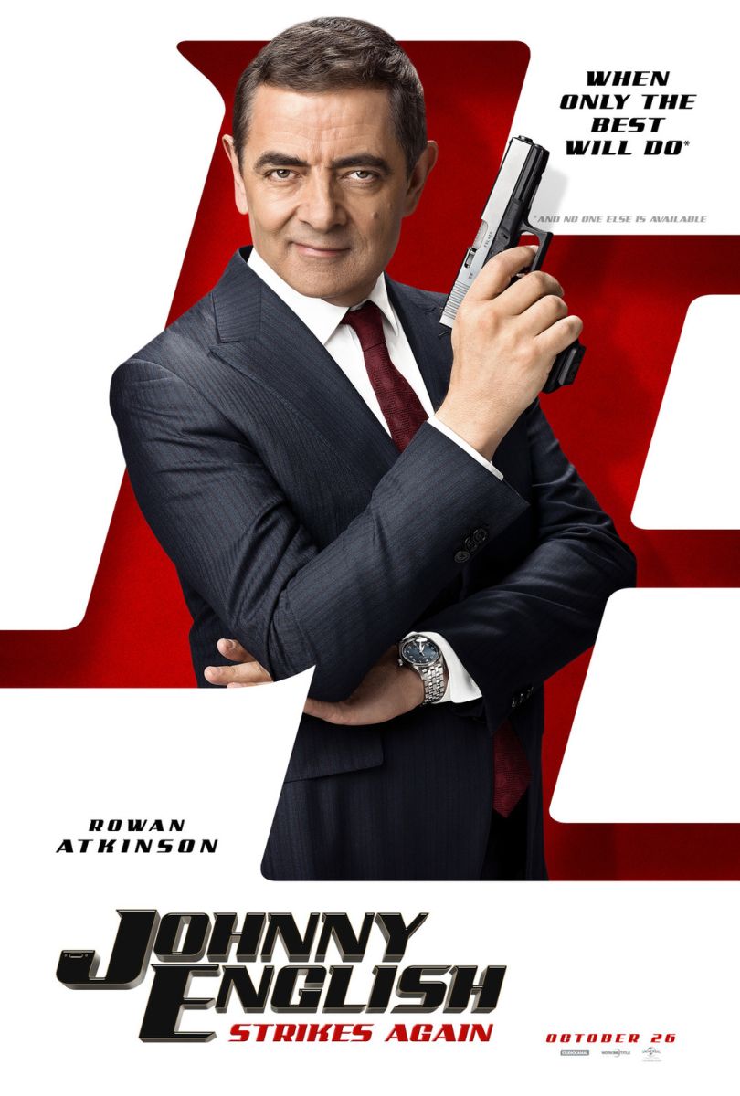 Johnny English Strikes Again (2018) original theatrical movie poster - Advance