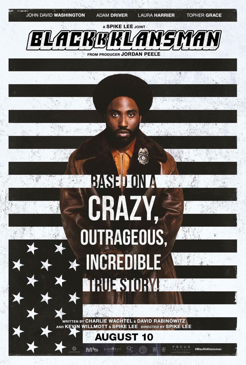 Black Klansman (2018) original theatrical movie poster - Final
