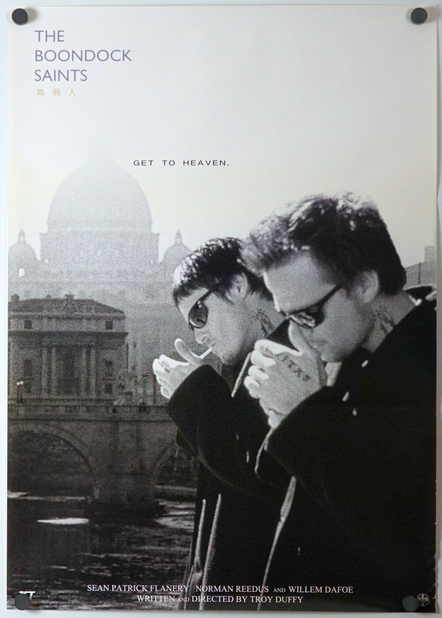 The Boondock Saints (2001) original theatrical movie poster - Advance