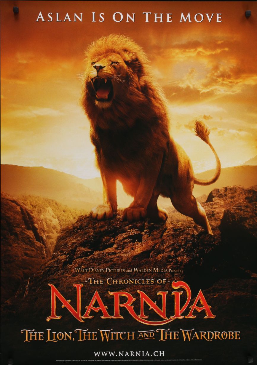 The Chronicles of Narnia: The Lion, the Witch and the Wardrobe (2005) original theatrical movie poster - Advance Style A