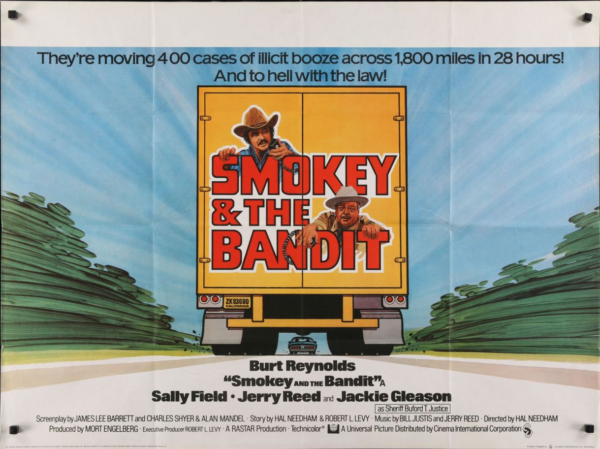 Smokey and the Bandit (1977) original theatrical movie poster - Final