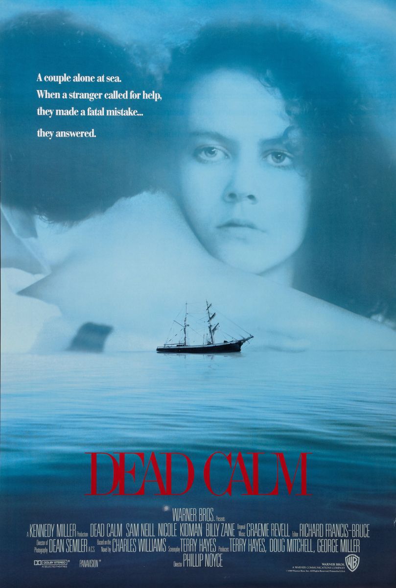 Dead Calm (1989) original theatrical movie poster - International Final