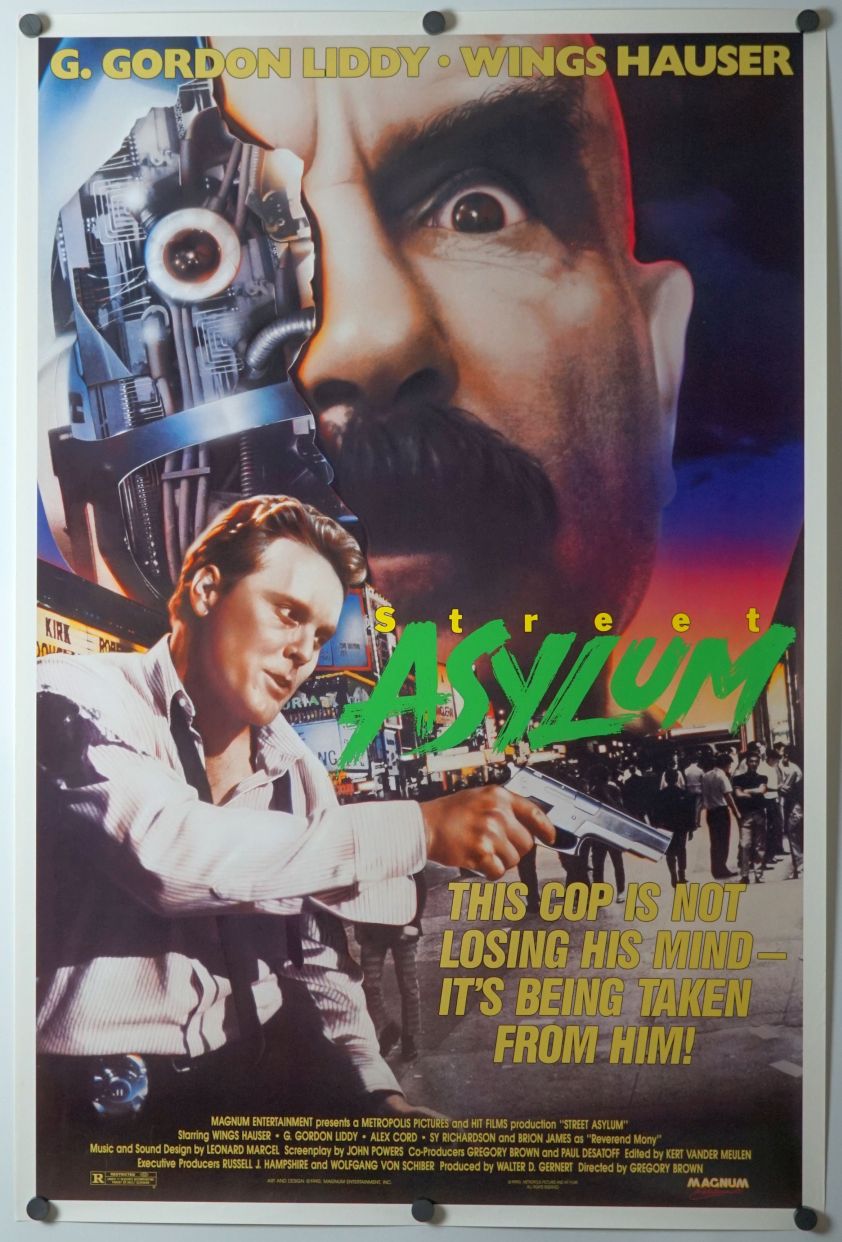 Street Asylum (1990) original theatrical movie poster - Final