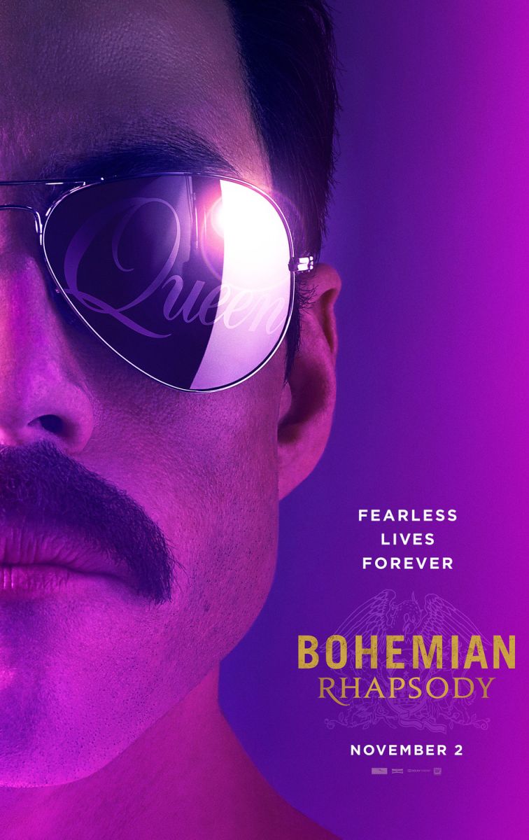 Bohemian Rhapsody (2018) original theatrical movie poster - Advance