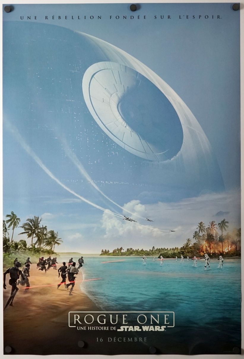 Rogue One: A Star Wars Story (2016) original theatrical movie poster - Advance Style B