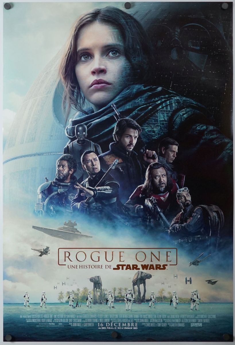 Rogue One: A Star Wars Story (2016) original theatrical movie poster - Final