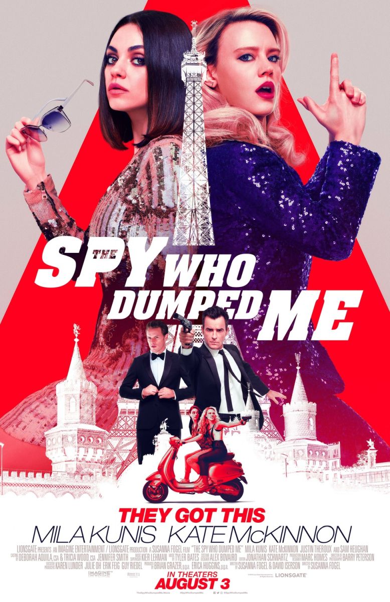The Spy Who Dumped Me (2018) original theatrical movie poster - Final Style B