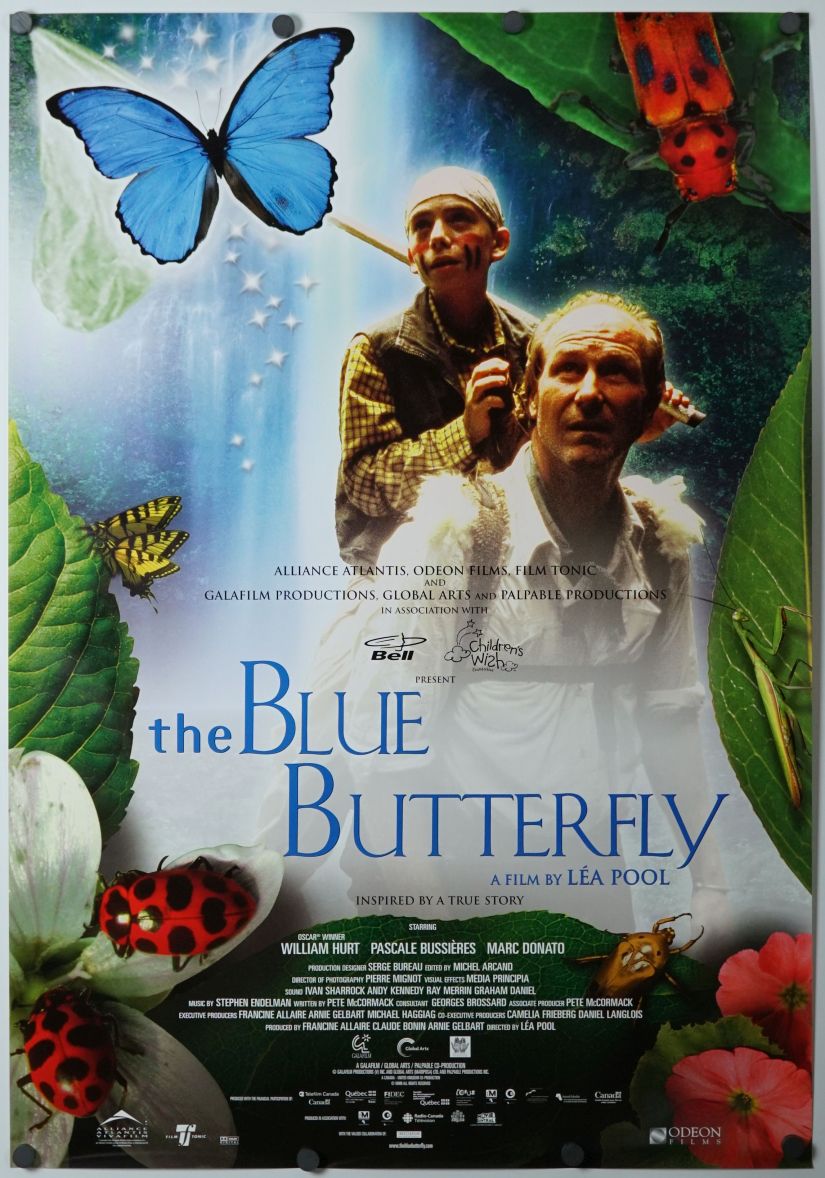 The Blue Butterfly (2004) original theatrical movie poster - Final