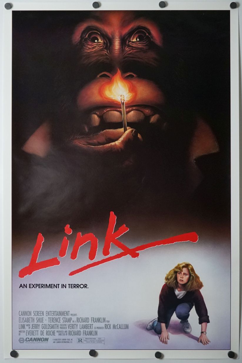 Link (1986) original theatrical movie poster - Final