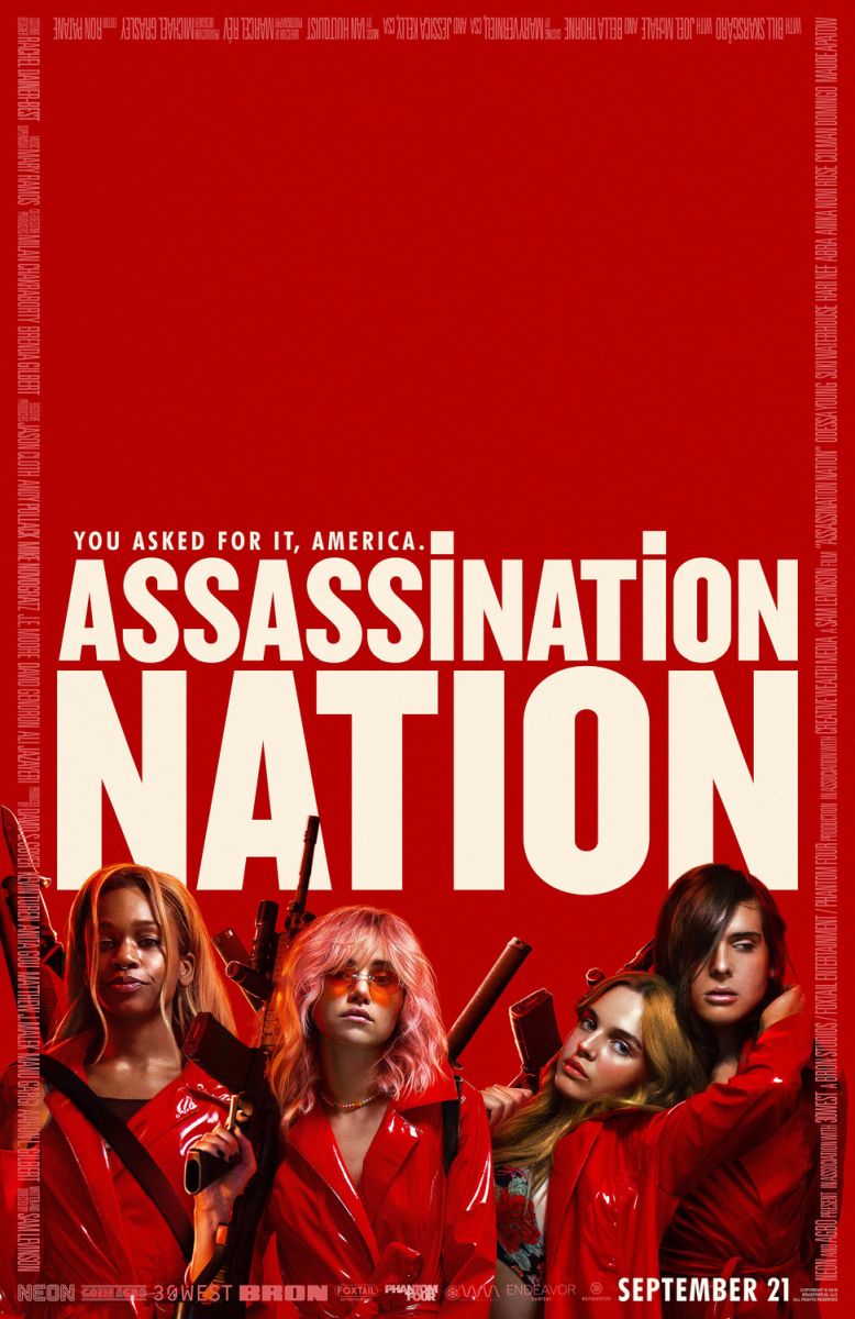 Assassination Nation (2018) original theatrical movie poster - Final