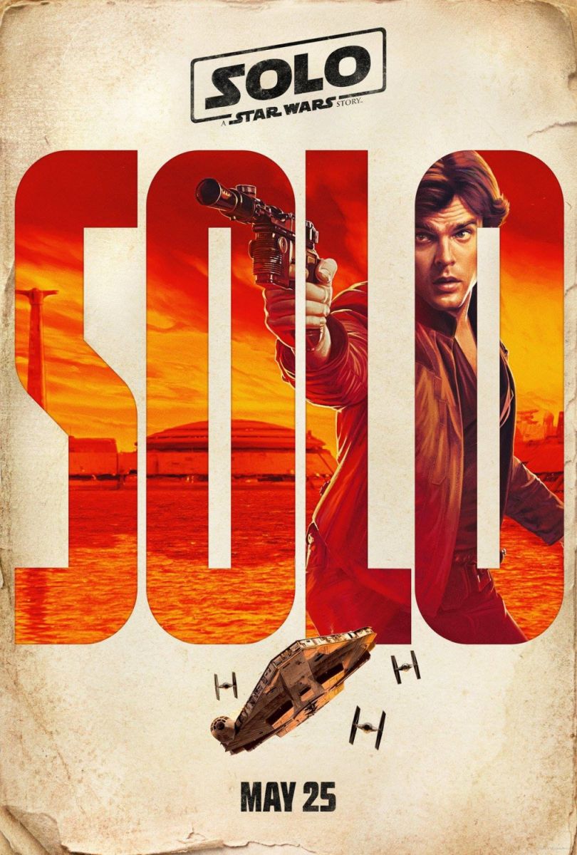 Solo: A Star Wars Story (2018) original theatrical movie poster - Advance Style B