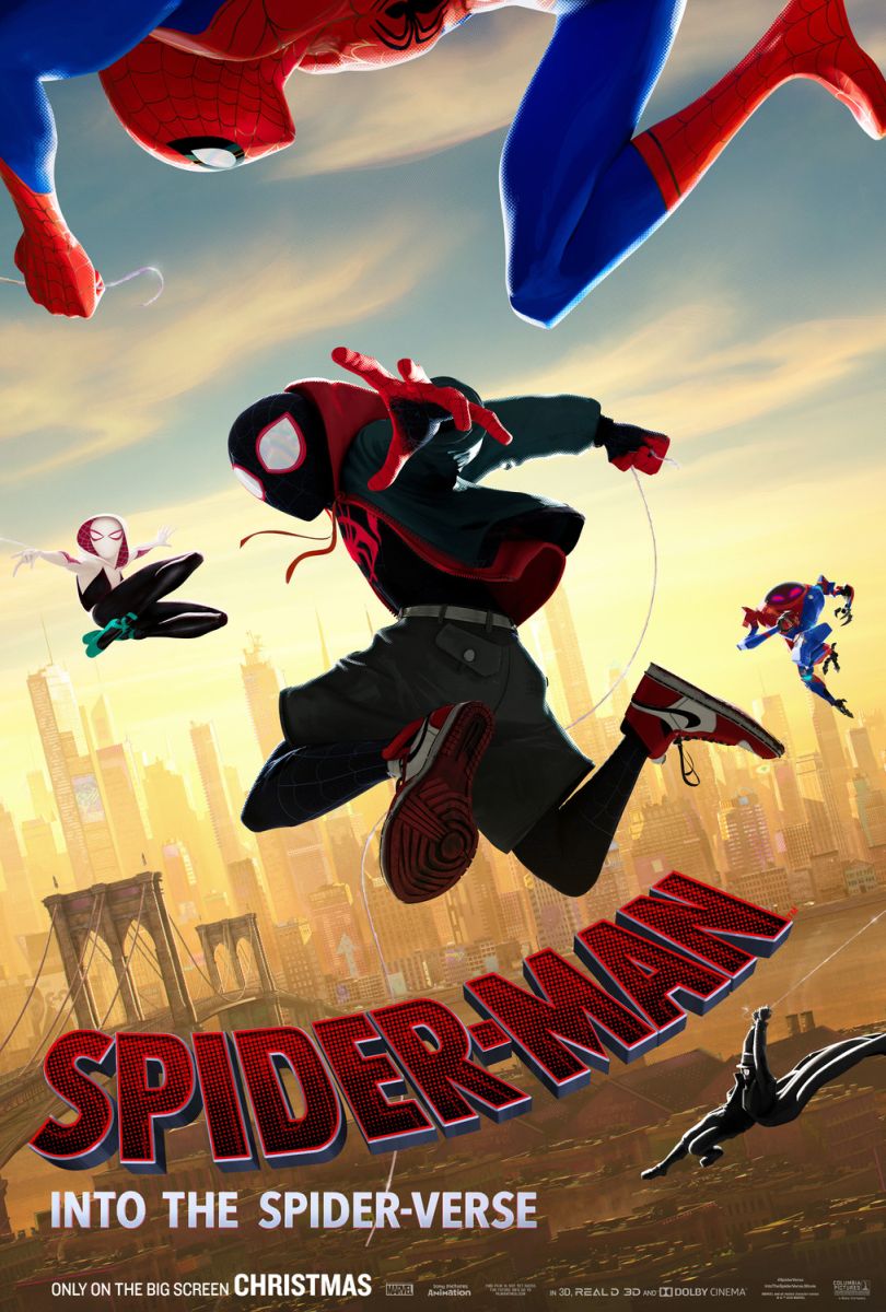 Spider-Man: Into the Spider-Verse (2018) original theatrical movie poster - Final