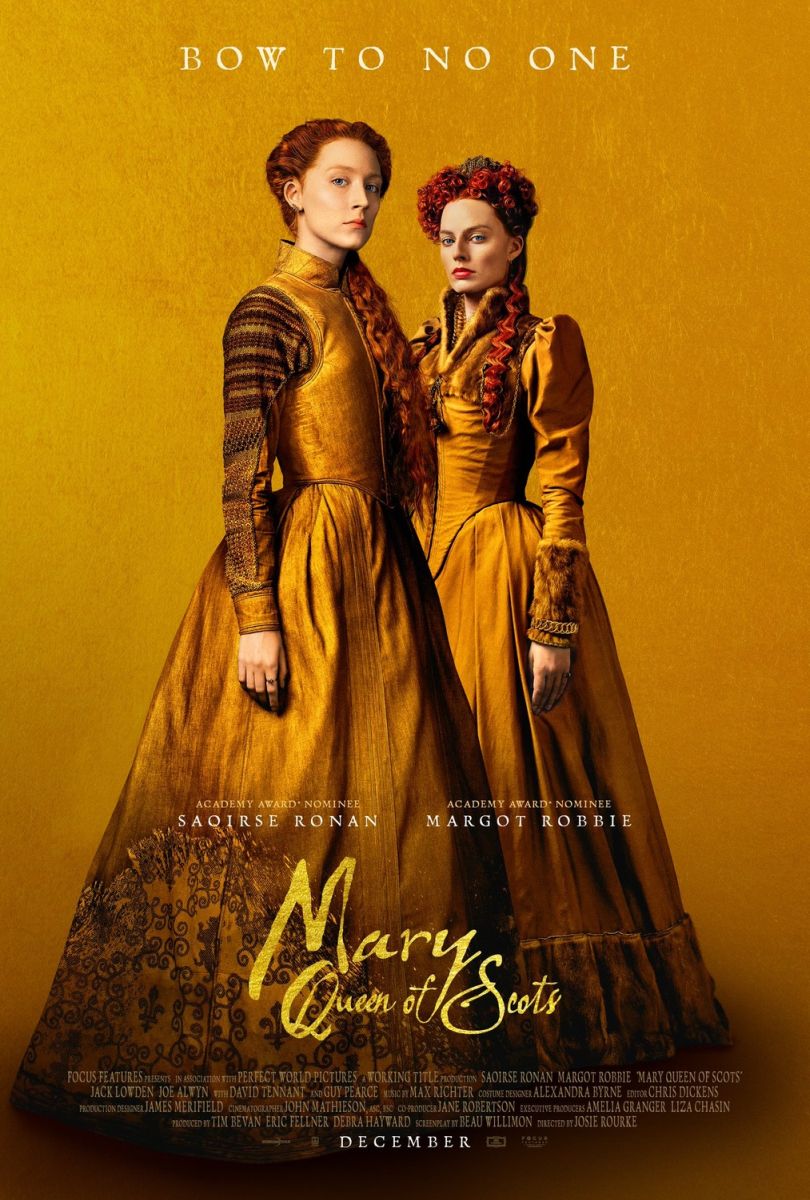 Mary Queen of Scots (2018) original theatrical movie poster - Final