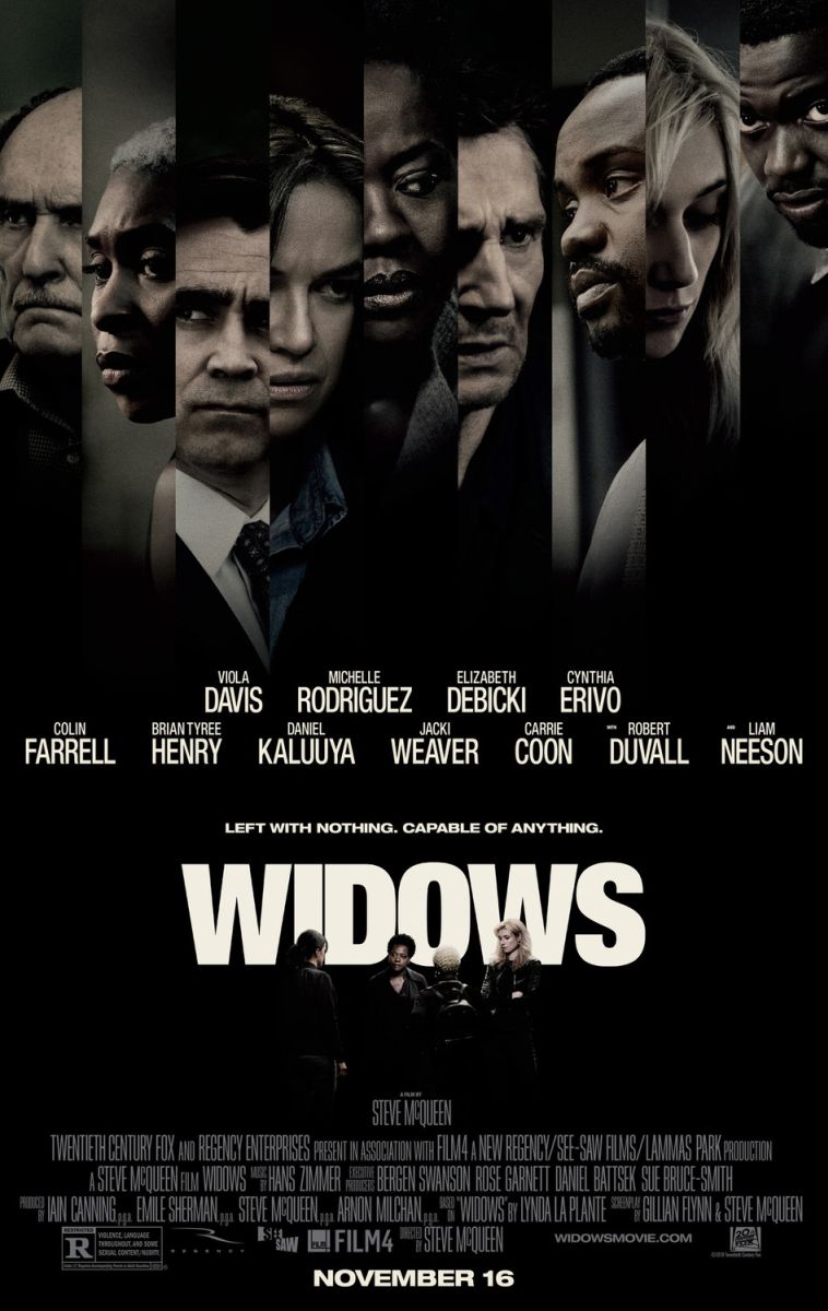 Widows (2018) original theatrical movie poster - Final
