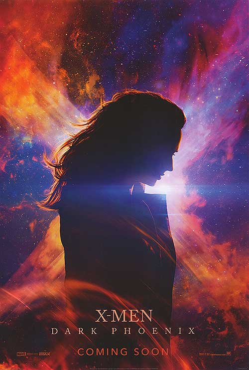 Dark Phoenix (2019) original theatrical movie poster - International Advance