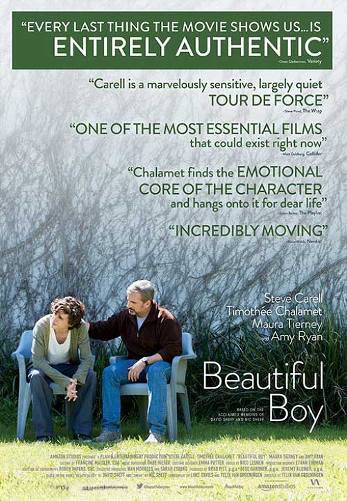 Beautiful Boy (2018) original theatrical movie poster - Review