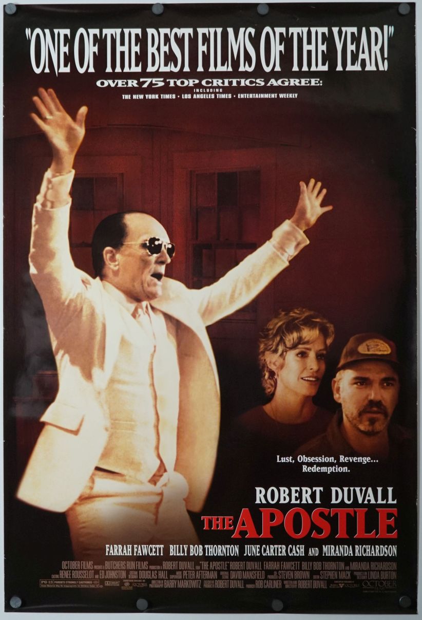 The Apostle (1997) original theatrical movie poster - Style B