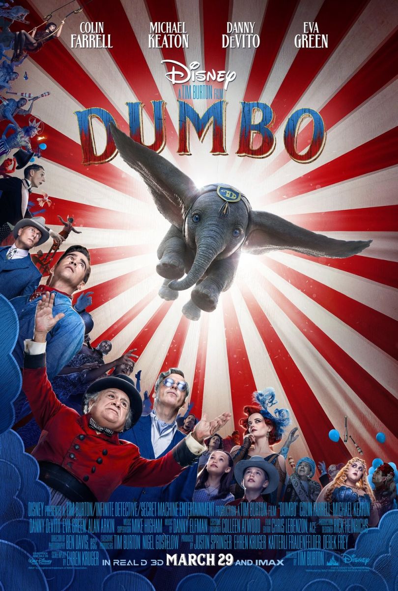 Dumbo (2019) original theatrical movie poster - Final