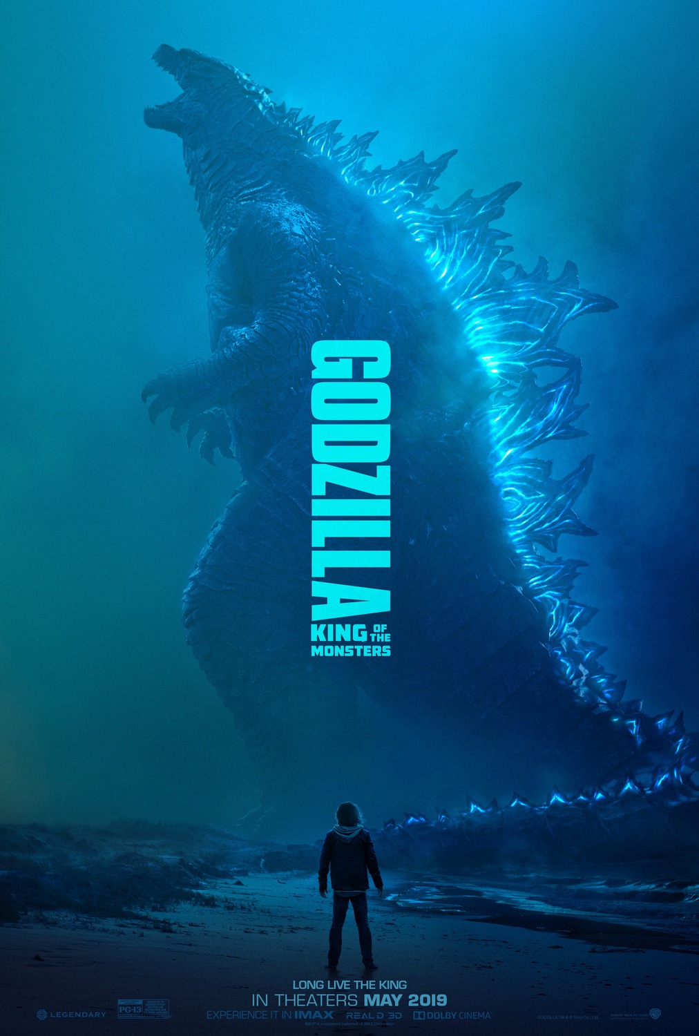 Godzilla: King of the Monsters (2019) original theatrical movie poster - Advance
