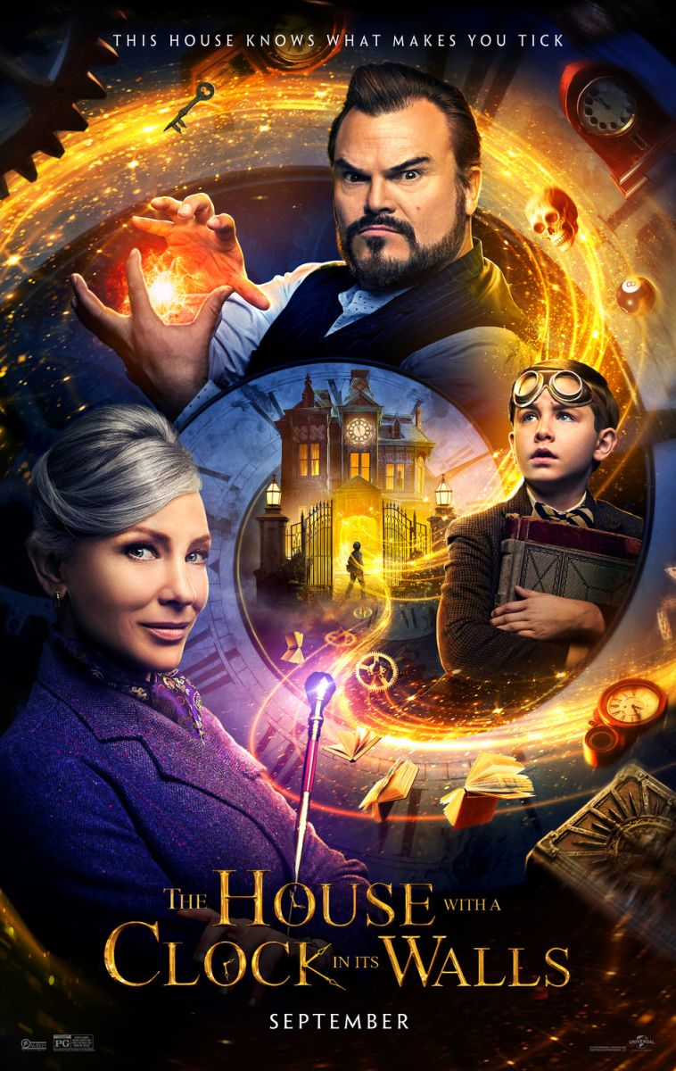 The House with a Clock in its Walls (2018) original theatrical movie poster - Final