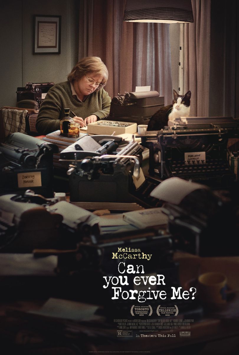 Can You Ever Forgive Me? (2018) original theatrical movie poster - Final