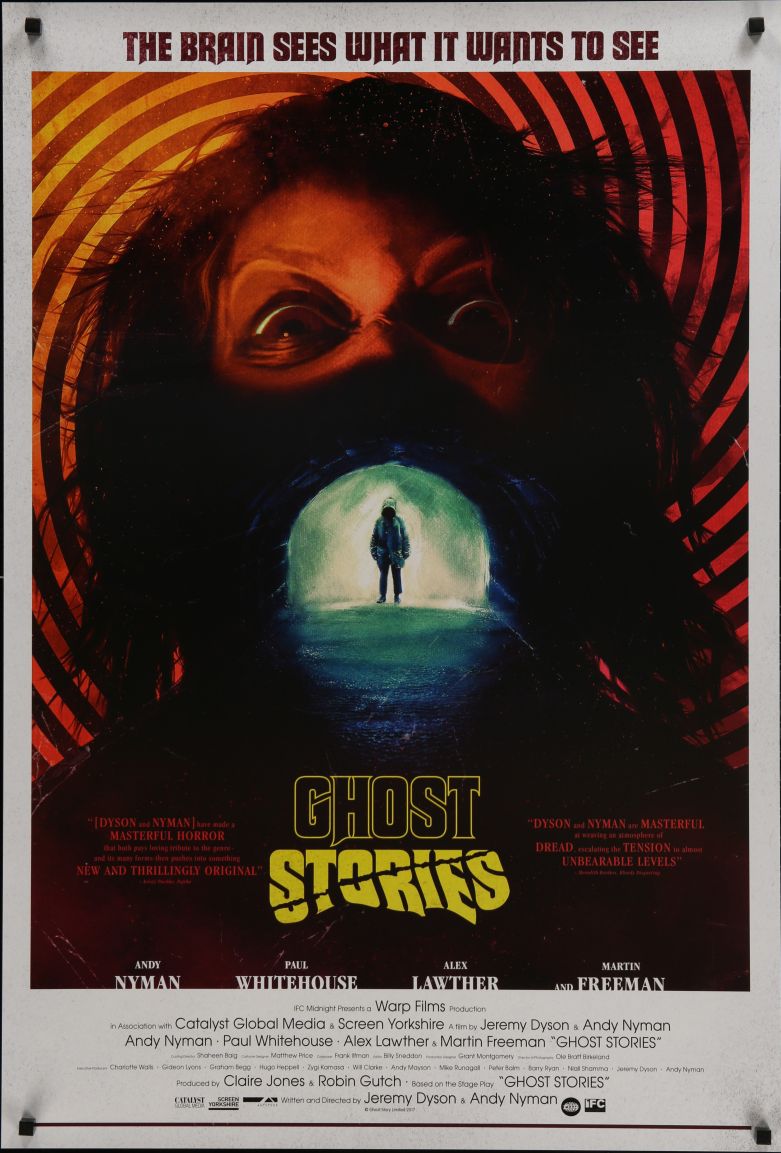 Ghost Stories (2018) original theatrical movie poster - Final
