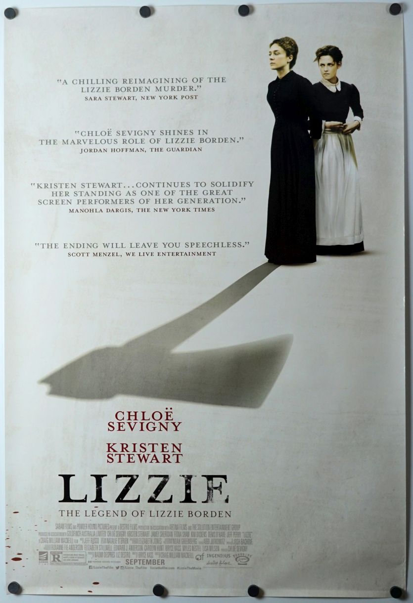 Lizzie (2018) original theatrical movie poster - Final