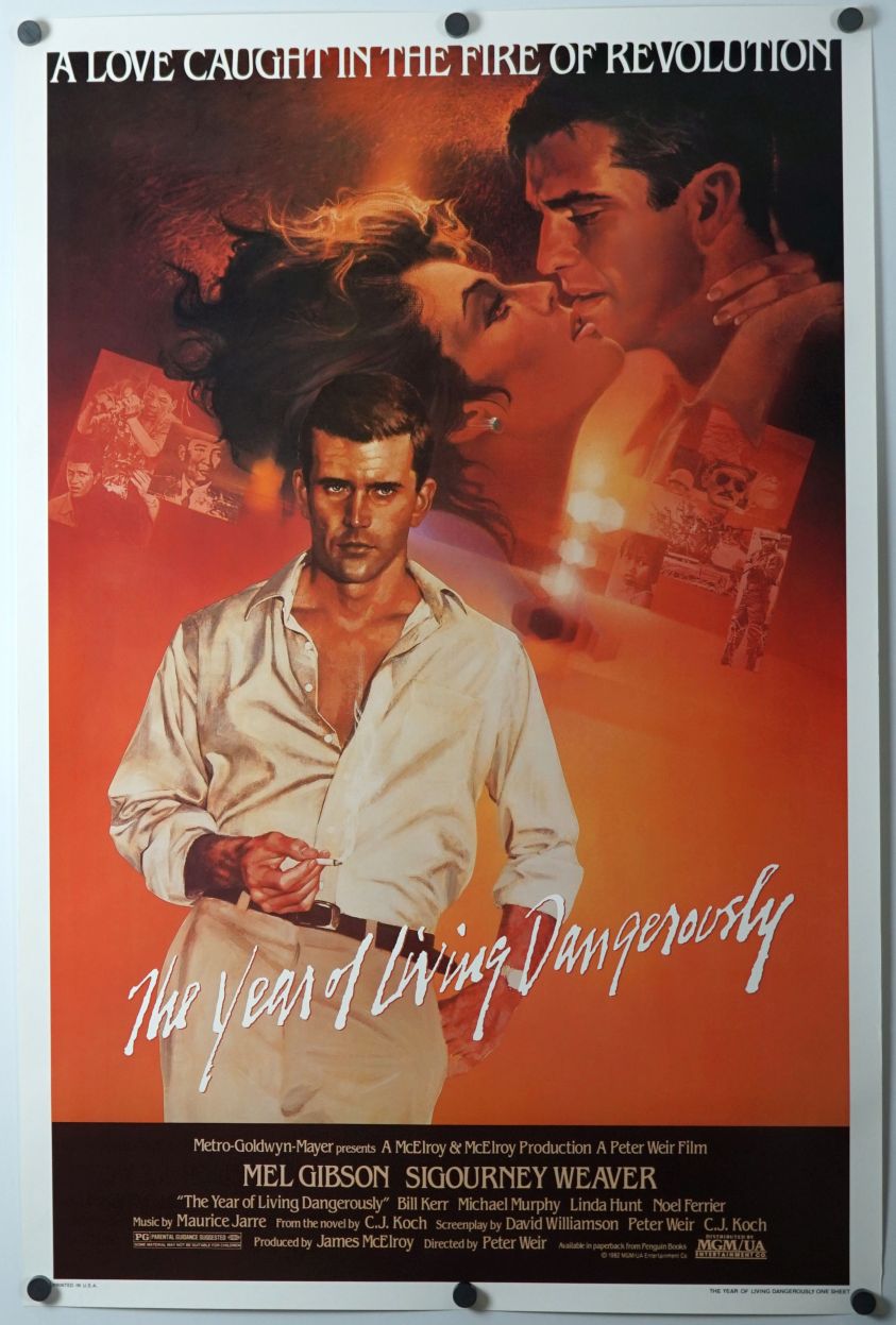 The Year of Living Dangerously (1983) original theatrical movie poster - Final