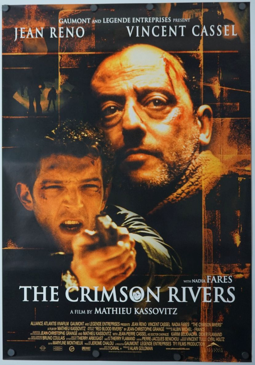 The Crimson Rivers (2001) original theatrical movie poster - Final