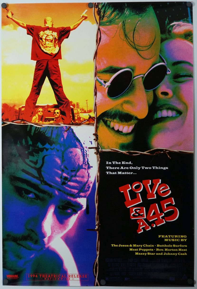 Love and a .45 (1994) original theatrical movie poster - Final