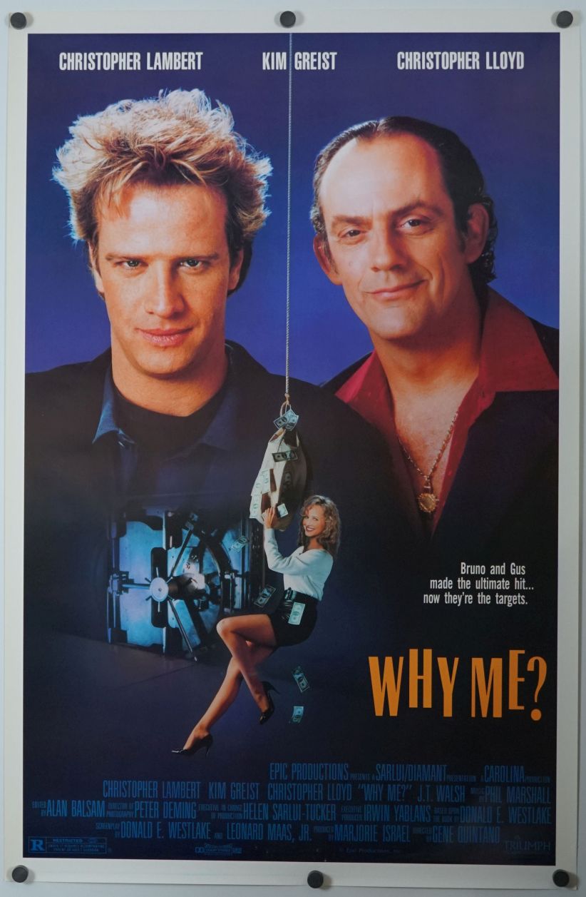Why Me? (1990) original theatrical movie poster - Final