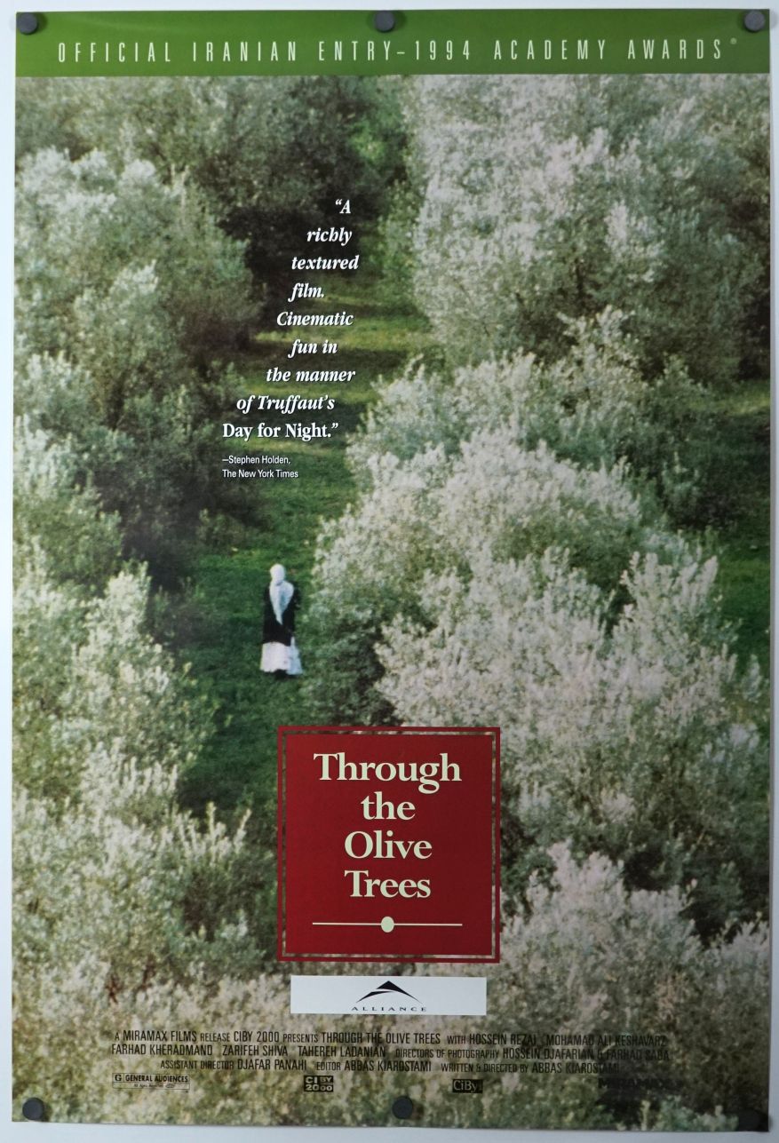 Through the Olive Trees (1994) original theatrical movie poster - Final