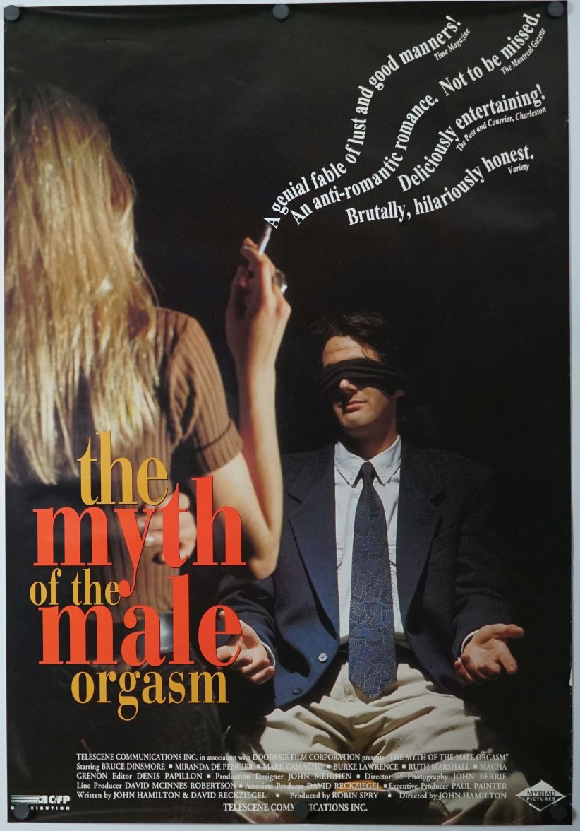 The Myth of the Male Orgasm (1993) original theatrical movie poster - Final