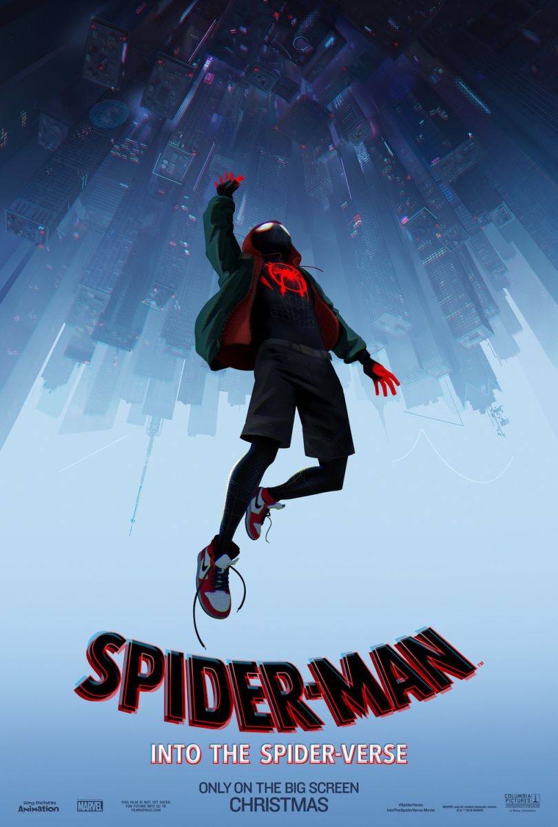 Spider-Man: Into the Spider-Verse (2018) original theatrical movie poster - Advance