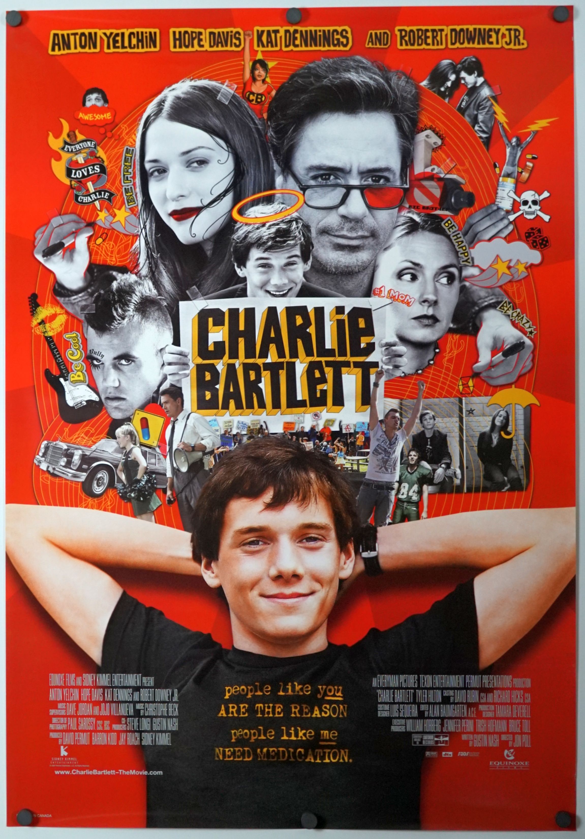 Charlie Bartlett (2008) original theatrical movie poster - Final