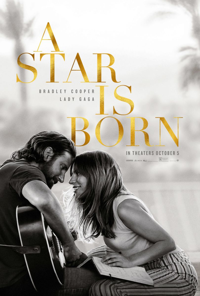 A Star Is Born (2018) original theatrical movie poster - Final