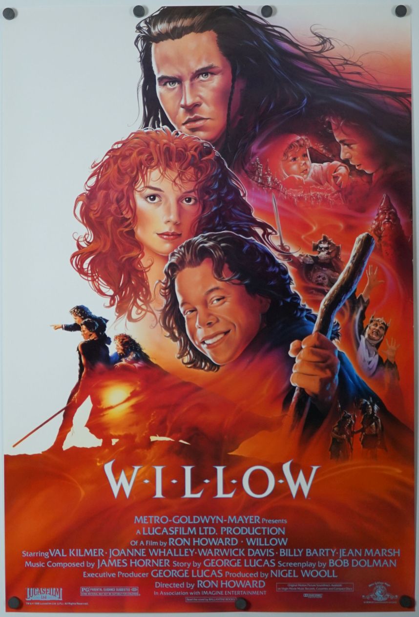 Willow (1988) original theatrical movie poster - Final