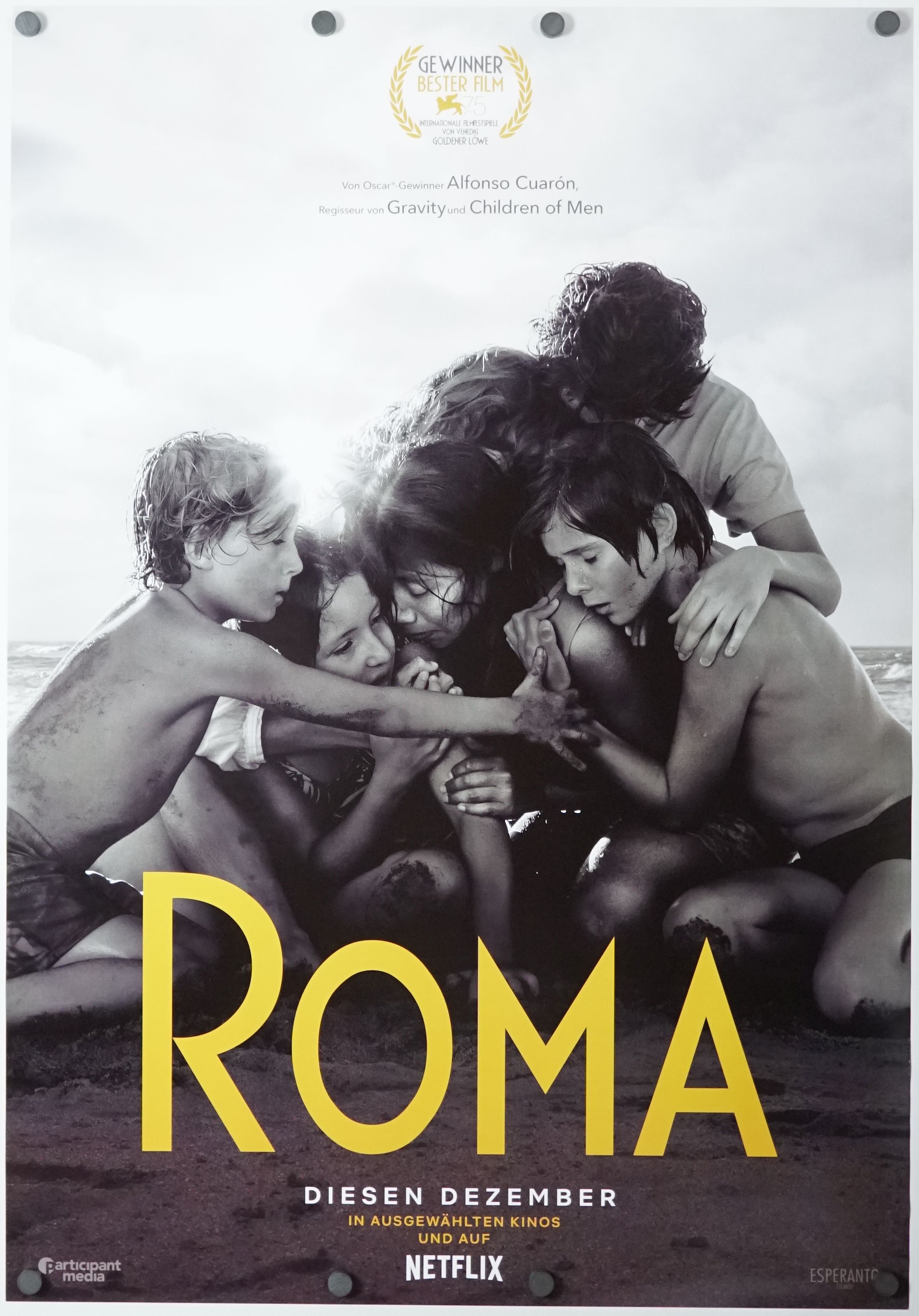 Roma (2019) original theatrical movie poster - Final