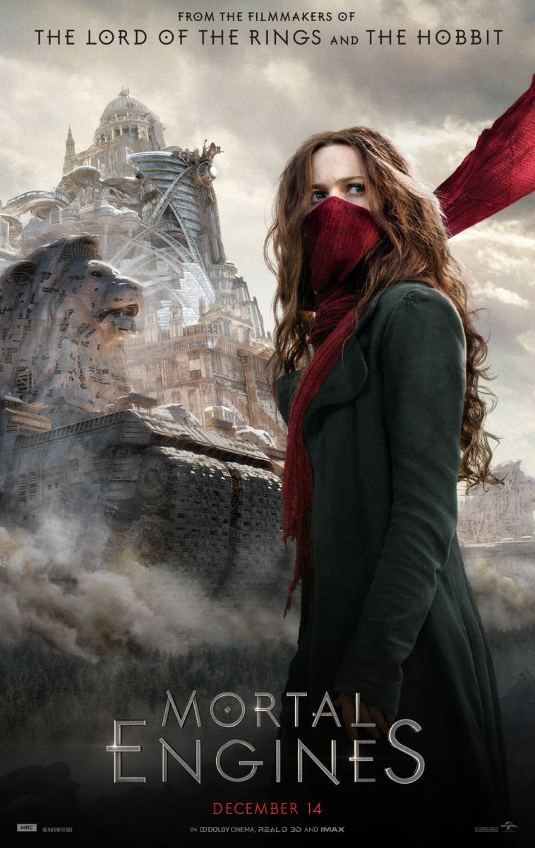 Mortal Engines (2018) original theatrical movie poster - Final