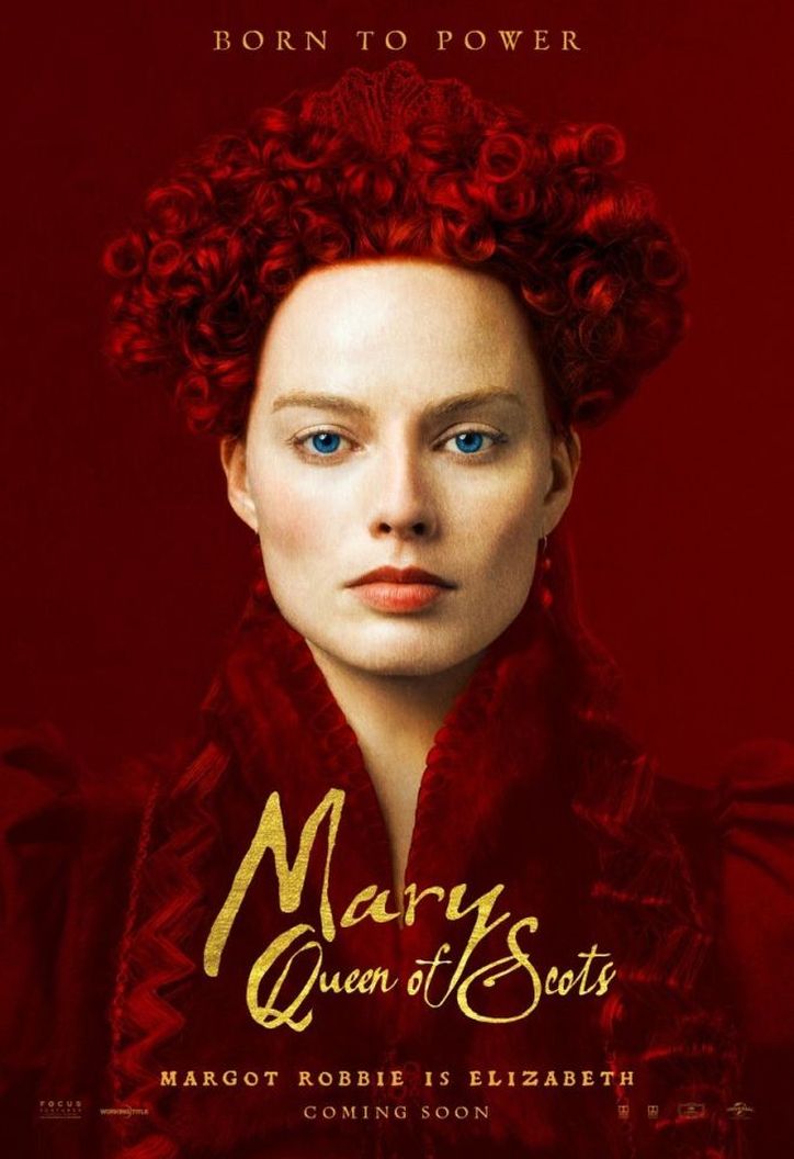 Mary Queen of Scots (2018) original theatrical movie poster - Advance Style A